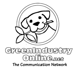 GREENINDUSTRY ONLINE.NET THE COMMUNICATION NETWORK trademark