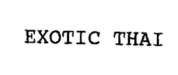 EXOTIC THAI trademark