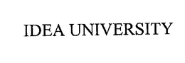 IDEA UNIVERSITY trademark