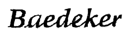BAEDEKER trademark