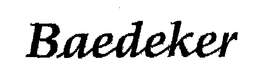 BAEDEKER trademark