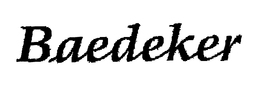 BAEDEKER trademark