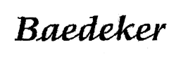 BAEDEKER trademark