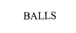 BALLS trademark