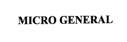 MICRO GENERAL trademark