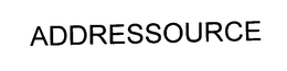 ADDRESSOURCE trademark