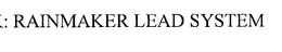 RAINMAKER LEAD SYSTEM trademark
