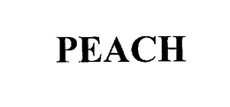 PEACH trademark