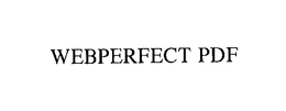 WEBPERFECT PDF trademark