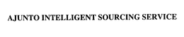 AJUNTO INTELLIGENT SOURCING SERVICE trademark