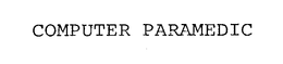 COMPUTER PARAMEDIC trademark