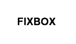 FIXBOX trademark