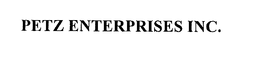 PETZ ENTERPRISES INC. trademark