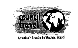 COUNCIL TRAVEL AMERICA'S LEADER IN STUDENT TRAVEL trademark