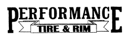 PERFORMANCE TIRE & RIM trademark