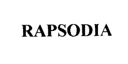 RAPSODIA trademark
