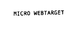 MICRO WEBTARGET trademark