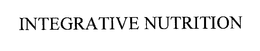 INTEGRATIVE NUTRITION trademark