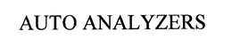 AUTO ANALYZERS trademark