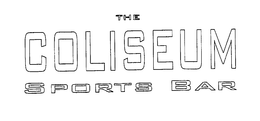 THE COLISEUM SPORTS BAR trademark