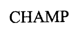 CHAMP trademark
