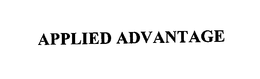 APPLIED ADVANTAGE trademark