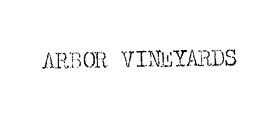 ARBOR VINEYARDS trademark