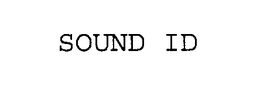 SOUND ID trademark