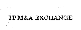 IT M&A EXCHANGE trademark