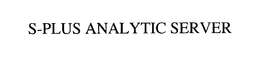 S-PLUS ANALYTIC SERVER trademark
