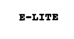 E-LITE trademark