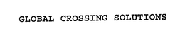 GLOBAL CROSSING SOLUTIONS trademark