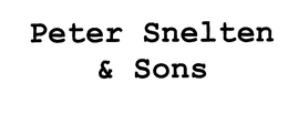 PETER SNELTEN & SONS trademark