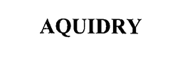 AQUIDRY trademark