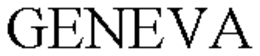 GENEVA trademark