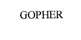 GOPHER trademark