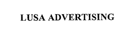LUSA ADVERTISING trademark
