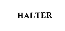 HALTER trademark