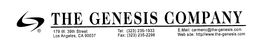 THE GENEIS COMPANY trademark