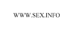 WWW.SEX.INFO trademark