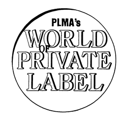 PLMA'S WORLD OF PRIVATE LABEL trademark