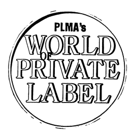 PLMA'S WORLD OF PRIVATE LABEL trademark
