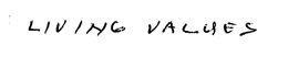 LIVING VALUES trademark
