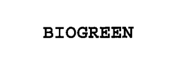 BIOGREEN trademark