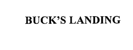 BUCK'S LANDING trademark