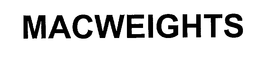 MACWEIGHTS trademark