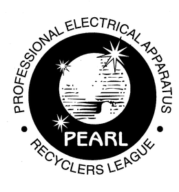 PEARL PROFESSIONAL ELECTRICAL APPARATUS RECYCLERS LEAGUE trademark