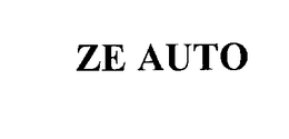 ZE AUTO trademark