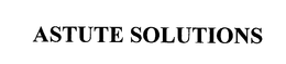 ASTUTE SOLUTIONS trademark