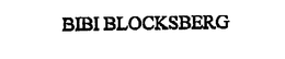 BIBI BLOCKSBERG trademark
